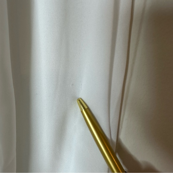 Michael Michael Kors Women long-sleeve top with chiffon sleeves White Size M - Picture 8 of 8